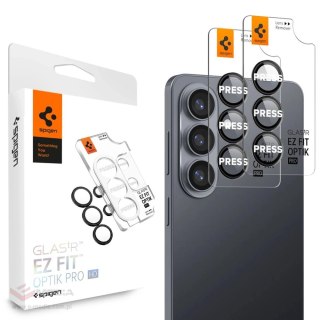 Osłona aparatu Spigen Glas.Tr Ez Fit Optik Pro HD 2-pack na Samsung Galaxy S26+ - czarne