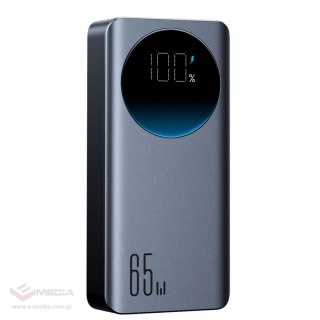 Powerbank Joyroom JR-PBF05 Pro 30000mAh 65W z wyświetlaczem cyfrowym 2x USB-C 1x USB-A - czarny