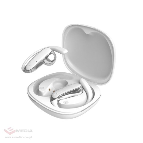 Słuchawki Dudao U17Z Bluetooth 5.3 OWS z zausznikami - białe