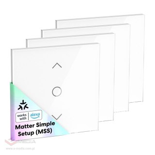 Inteligentny przełącznik rolet MEROSS MRS100MA(EU) Wi-Fi (Matter) (Zestaw 4 szt.)