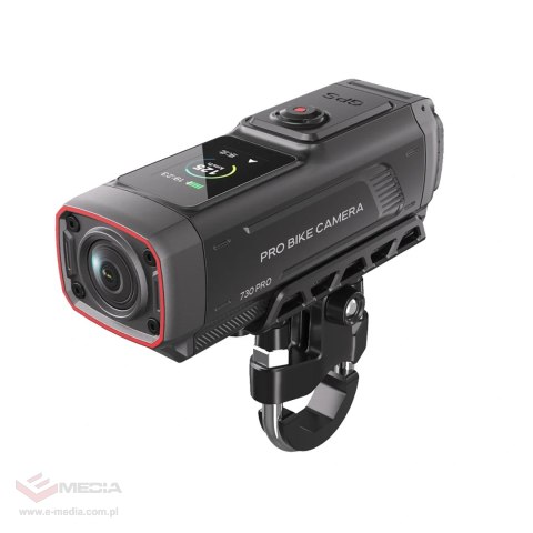 Kamera sportowa AKEEYO 730Pro wideorejestrator 4K na kierownicę rower motocykl - czarna