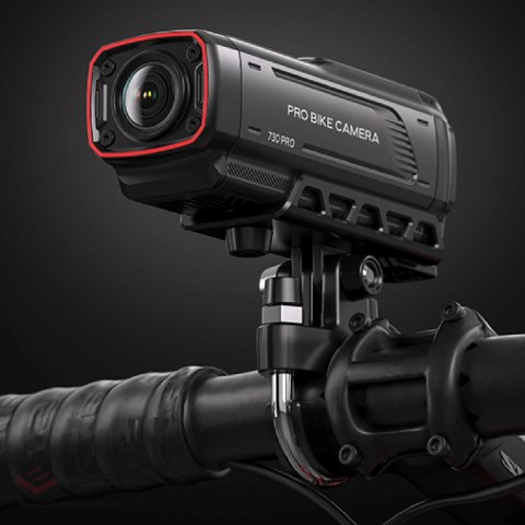 Kamera sportowa AKEEYO 730Pro wideorejestrator 4K na kierownicę rower motocykl - czarna