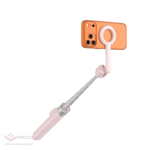 Selfie Stick Tech-Protect L10S Bluetooth - rózówo-szary