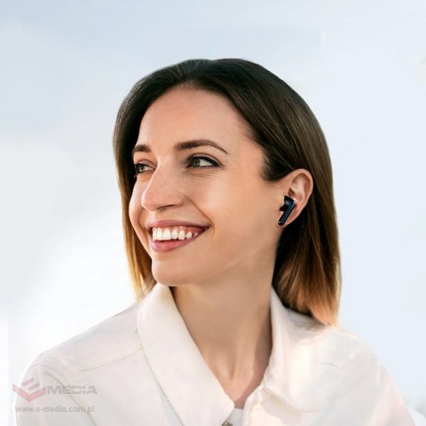 Słuchawki bezprzewodowe Joyroom JR-FB1 Funpods Bluetooth 6.0 douszne TWS z funkcjami AI - czarne