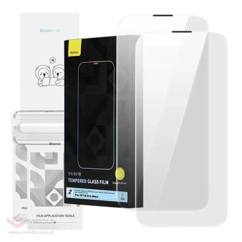 Szkło hartowane BASEUS Corning do iPhone 14 Pro Max