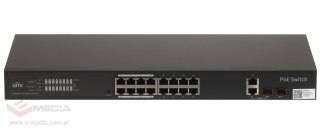 ZARZĄDZALNY SWITCH PRZEMYSŁOWY POE NSW3000-17GT1GP1GC-POE-IN 16-PORTOWY SFP UNIVIEW
