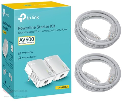 ADAPTER SIECIOWY TL-PA411-KIT TP-LINK