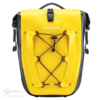 Sakwa rowerowa Rockbros 30140022005 wodoodporna 25-32L - żółta