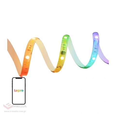 Taśma LED smart LEPRO SW1-6 RGB 6m