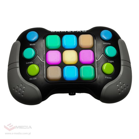 Gra Memory elektroniczna zręcznościowa antystresowa konsola light 4 tryby