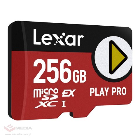 Karta pamięci Lexar PLAY Pro microSD Express 7.1 256GB