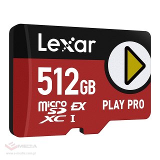 Karta pamięci Lexar PLAY Pro microSD Express 7.1 512GB