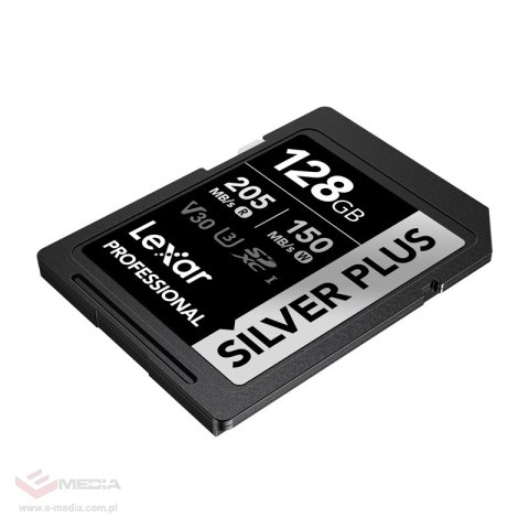 Karta pamięci Lexar Professional SILVER PLUS SDXC 128GB