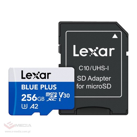 Karta pamięci Lexar microSDXC, 256GB (SD3.0)