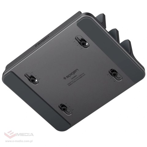 Organizer biurkowy Spigen LD208S4 na laptopy, tablety, smartfony, klawiatury - szary