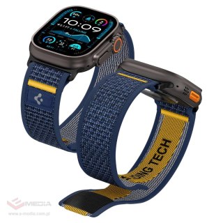 Pasek Spigen Athlex Air na Apple Watch 44 / 45 / 46 / 49 mm - granatowy