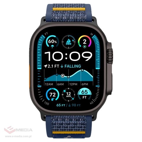 Pasek Spigen Athlex Air na Apple Watch 44 / 45 / 46 / 49 mm - granatowy