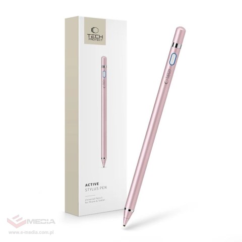 Rysik Tech-Protect Active Stylus aktywny - różowy