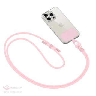 Smycz Tech-Protect C5S Rope Crossbody Strap - różowa