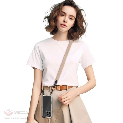 Smycz Tech-Protect C65 Rope Crossbody - beżowa