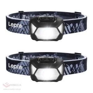 Zestaw 2x latarka czołowa LEPRO 320015-2 200lm na baterie