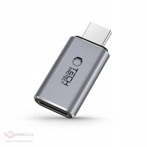 Adapter Tech-Protect UltraBoost USB-C (męski) / Lightning (żeński) - szary