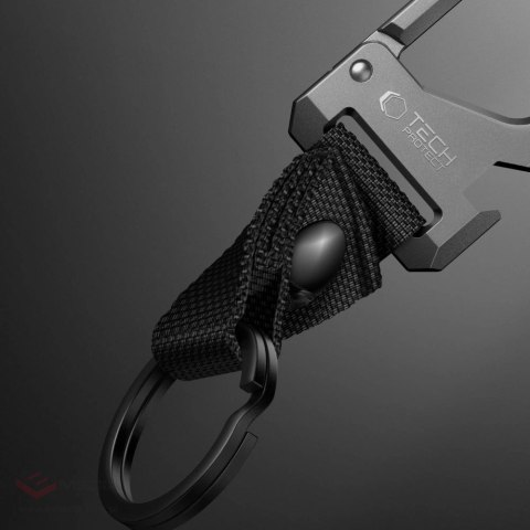 Brelok Tech-Protect Slidelock - czarno-szary