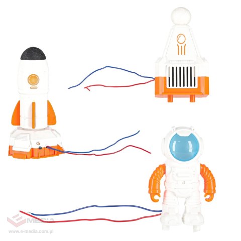 Mały elektronik elektryk zestaw edukacyjny stacja kosmiczna