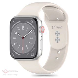 Pasek Tech-Protect Silicone na Apple Watch 38 / 40 / 41 mm - beżowy