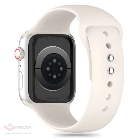Pasek Tech-Protect Silicone na Apple Watch 38 / 40 / 41 mm - beżowy