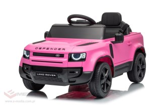 Pojazd Land Rover Defender Różowy