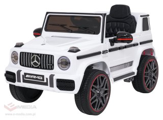 Pojazd Mercedes G63 AMG LIFT Biały