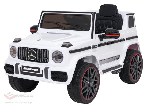 Pojazd Mercedes G63 AMG LIFT Biały