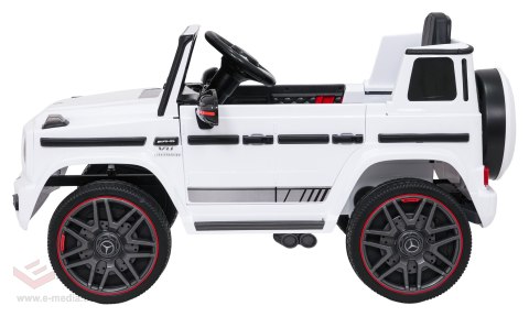 Pojazd Mercedes G63 AMG LIFT Biały