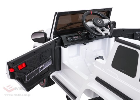 Pojazd Mercedes G63 AMG LIFT Biały