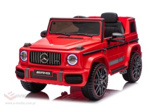 Pojazd Mercedes G63 AMG LIFT Czerwony