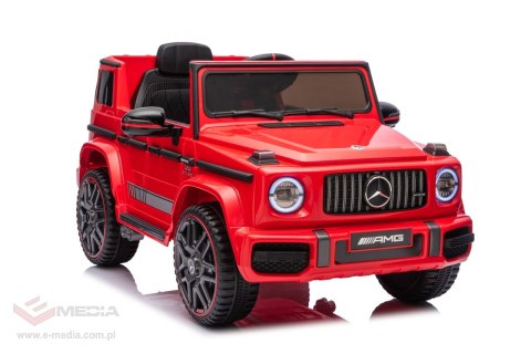 Pojazd Mercedes G63 AMG LIFT Czerwony