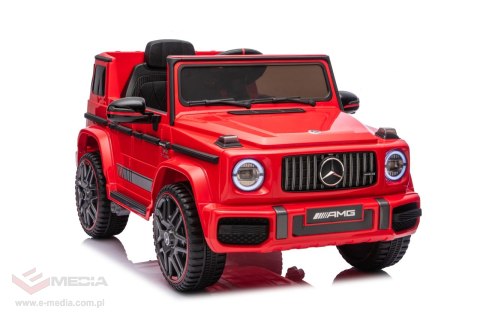 Pojazd Mercedes G63 AMG LIFT Czerwony