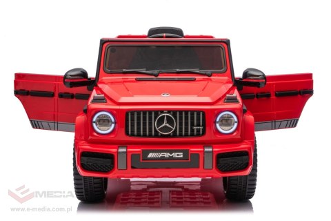 Pojazd Mercedes G63 AMG LIFT Czerwony