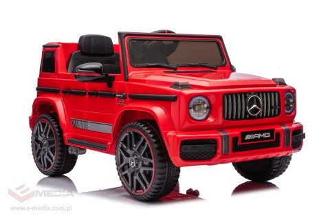 Pojazd Mercedes G63 AMG LIFT Czerwony