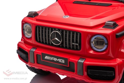 Pojazd Mercedes G63 AMG LIFT Czerwony
