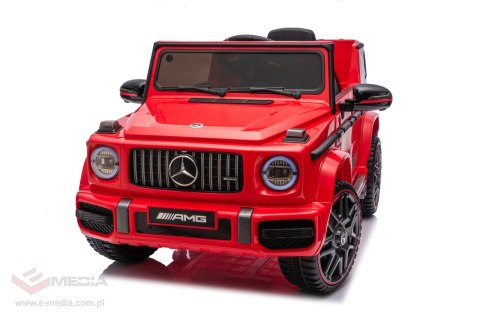 Pojazd Mercedes G63 AMG LIFT Czerwony