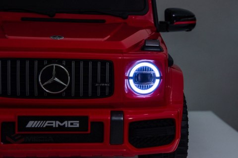 Pojazd Mercedes G63 AMG LIFT Czerwony