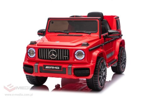 Pojazd Mercedes G63 AMG LIFT Czerwony