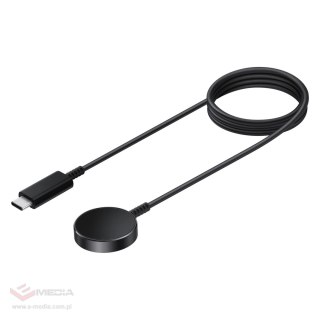 Samsung szybka ładowarka bezprzewodowa do smartwatchy Samsung Galaxy Watch 3 / 4 / 5, Galaxy Active / Active 2 czarna (EP-OR900B