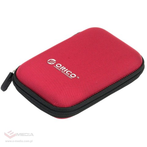 Etui ochronne Orico PHD-25 na dysk przenośny 2,5" - czerwone