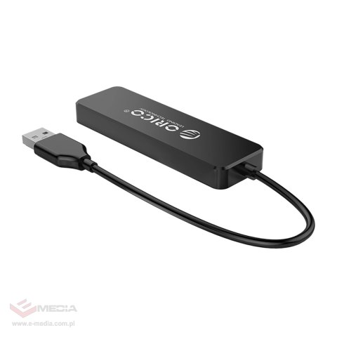 Hub USB-A Orico FL01 stacja dokująca 4x USB-A 2.0 - czarny