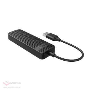 Hub USB-A Orico FL02 stacja dokująca 4x USB-A 2.0 - czarny