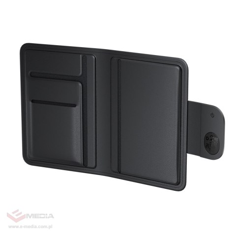 Lokalizator Bluetooth Acefast S6 w formie etui na paszport kompatybilny z Apple Find My - czarny