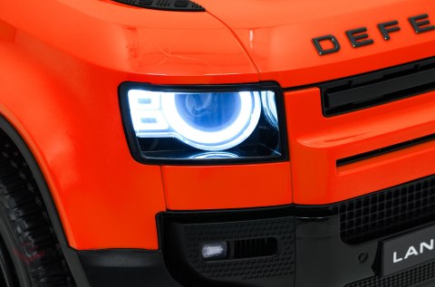 Pojazd Land Rover Defender Pomarańczowy